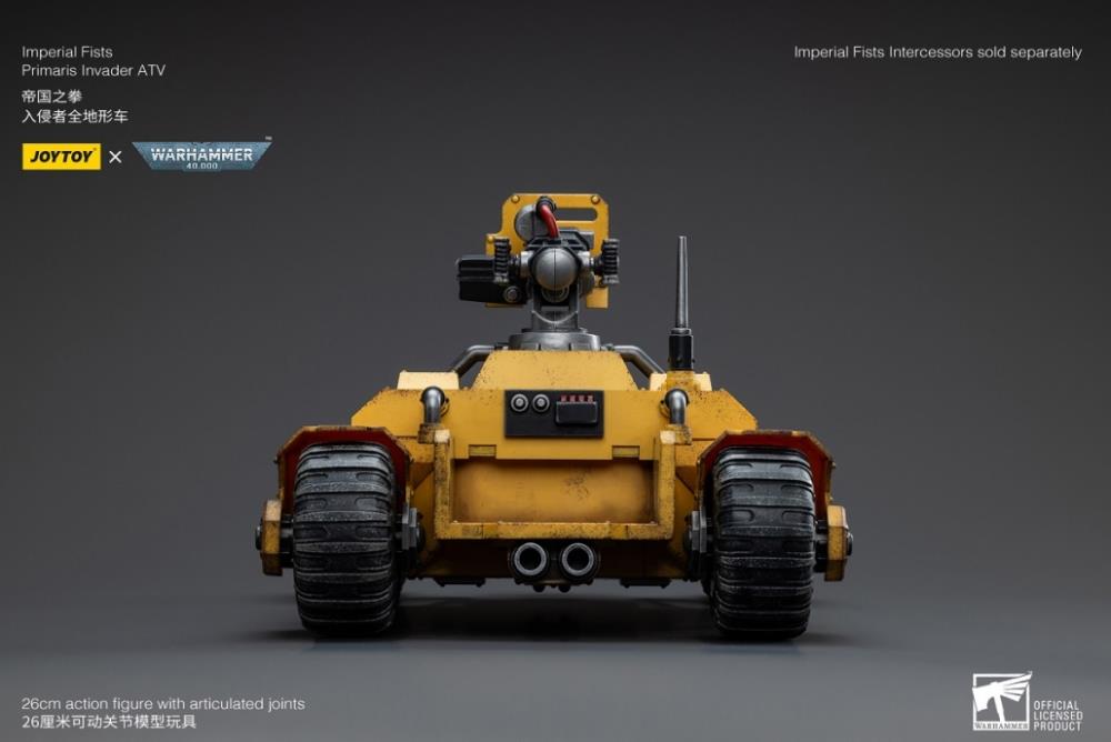Warhammer 40k Imperial Fists Primaris Invader ATV 1/18 Scale Vehicle Gallery Image 10