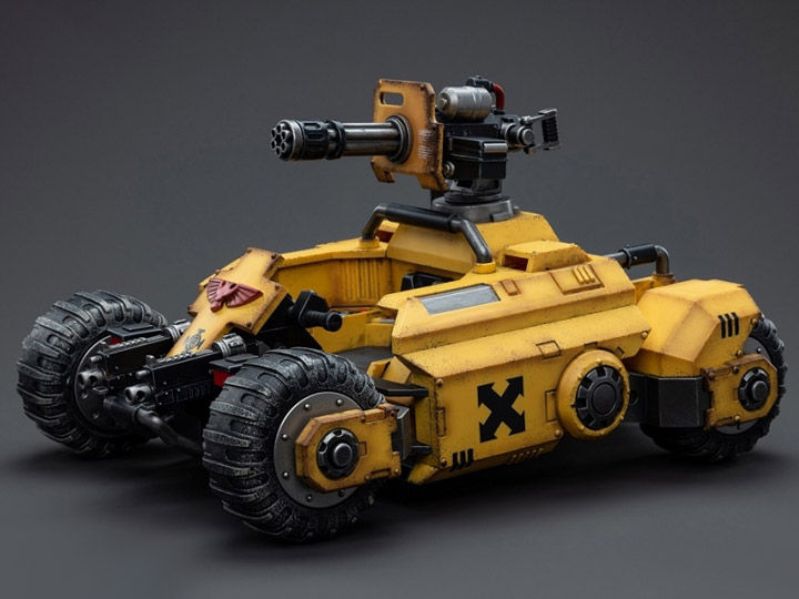 Warhammer 40k Imperial Fists Primaris Invader ATV 1/18 Scale Vehicle Gallery Image 1