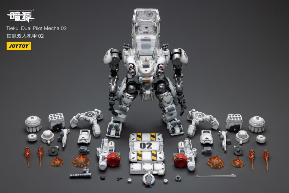 Dark Source Tiekui Dual Pilot Mecha (Ver. 2) 1/25 Scale Mecha Figure Set Gallery Image 12