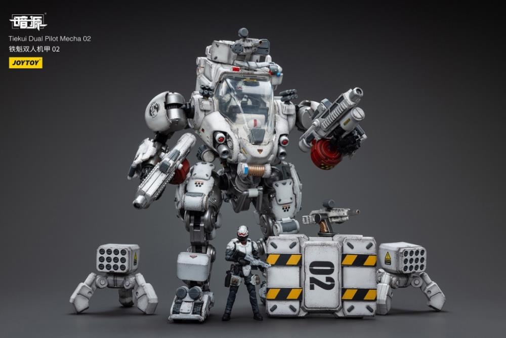 Dark Source Tiekui Dual Pilot Mecha (Ver. 2) 1/25 Scale Mecha Figure Set Gallery Image 8