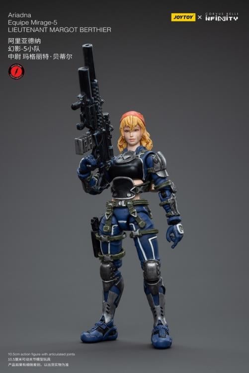 Infinity Ariadna Equipe Mirage-5 Lieutenant Margot Berthier & Sergeant Duroc 1/18 Scale Figure Set Gallery Image 12