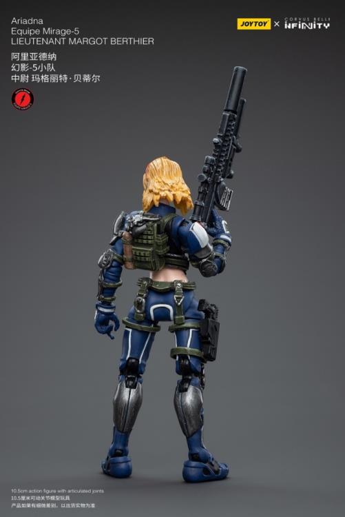 Infinity Ariadna Equipe Mirage-5 Lieutenant Margot Berthier & Sergeant Duroc 1/18 Scale Figure Set Gallery Image 13