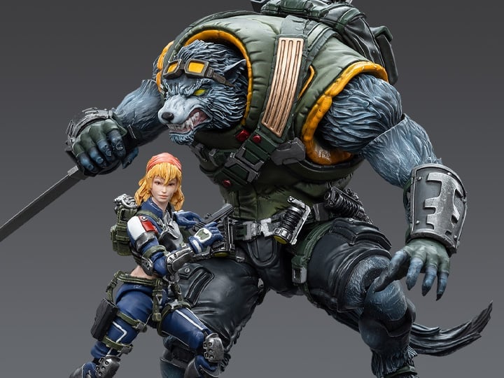 Infinity Ariadna Equipe Mirage-5 Lieutenant Margot Berthier & Sergeant Duroc 1/18 Scale Figure Set Gallery Image 1