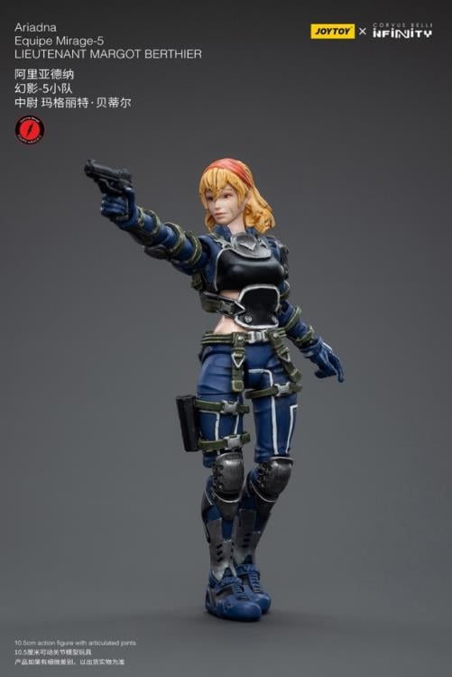 Infinity Ariadna Equipe Mirage-5 Lieutenant Margot Berthier & Sergeant Duroc 1/18 Scale Figure Set Gallery Image 15