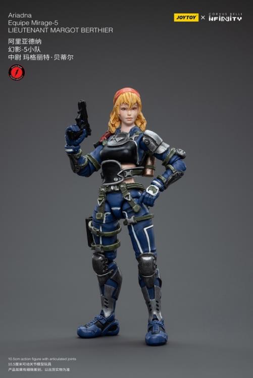 Infinity Ariadna Equipe Mirage-5 Lieutenant Margot Berthier & Sergeant Duroc 1/18 Scale Figure Set Gallery Image 14