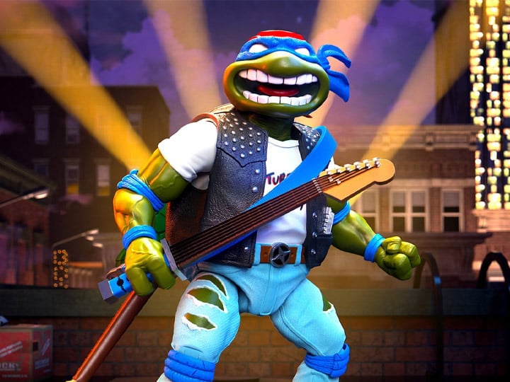 Teenage Mutant Ninja Turtles ULTIMATES! Classic Rocker Leo Action