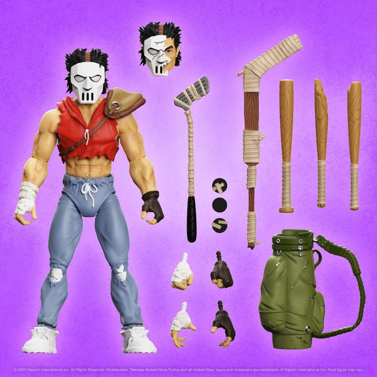 Teenage Mutant Ninja Turtles ULTIMATES! Casey Jones (Mirage) Action Figure Gallery Image 4