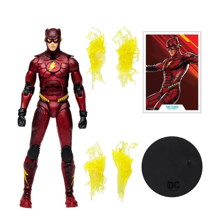 The Flash (2023) DC Multiverse The Flash (Batman Costume) Action Figure Gallery Image 9
