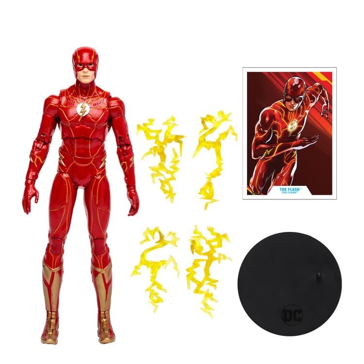 The Flash (2023) DC Multiverse The Flash (Speed Force) Action Figure Gallery Image 9