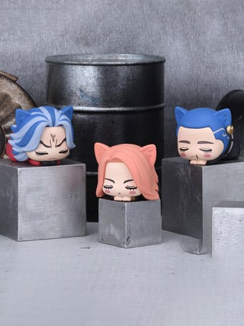 Tokyo Revengers Ohiruneko Vol.4 Set of 3 Mini Figures Gallery Image 2