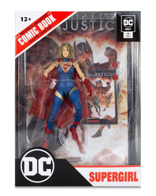 Injustice Page Punchers Supergirl 7" Figure with Comic Gallery Image 11