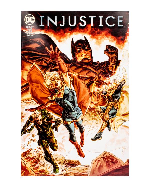 Injustice Page Punchers Supergirl 7" Figure with Comic Gallery Image 9