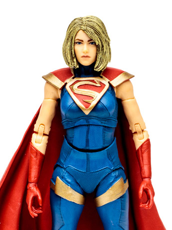 Injustice Page Punchers Supergirl 7" Figure with Comic Gallery Image 2