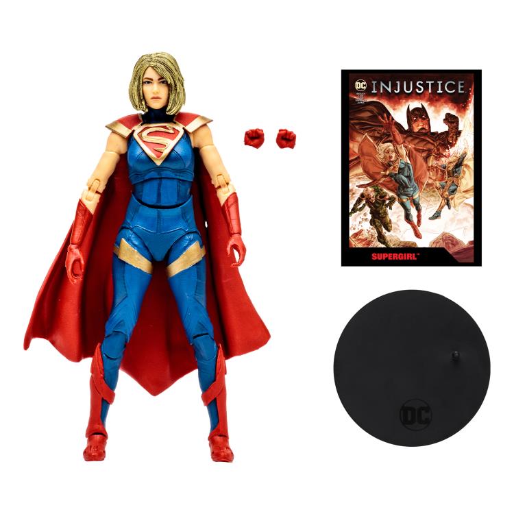 Injustice Page Punchers Supergirl 7" Figure with Comic Gallery Image 10
