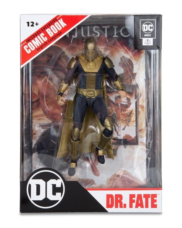 Injustice Page Punchers Dr. Fate 7" Figure with Comic Gallery Image 12
