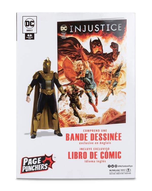 Injustice Page Punchers Dr. Fate 7" Figure with Comic Gallery Image 13