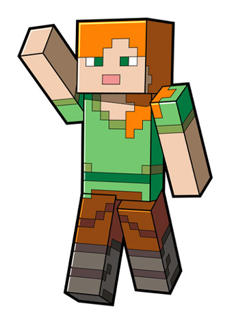 Minecraft FiGPiN #1197 Alex Gallery Image 2