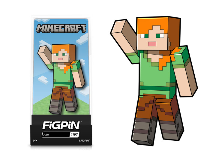 Minecraft FiGPiN #1197 Alex Gallery Image 1