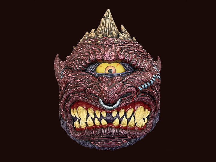 Madballs Giant Horn Head Figure Gallery Image 1