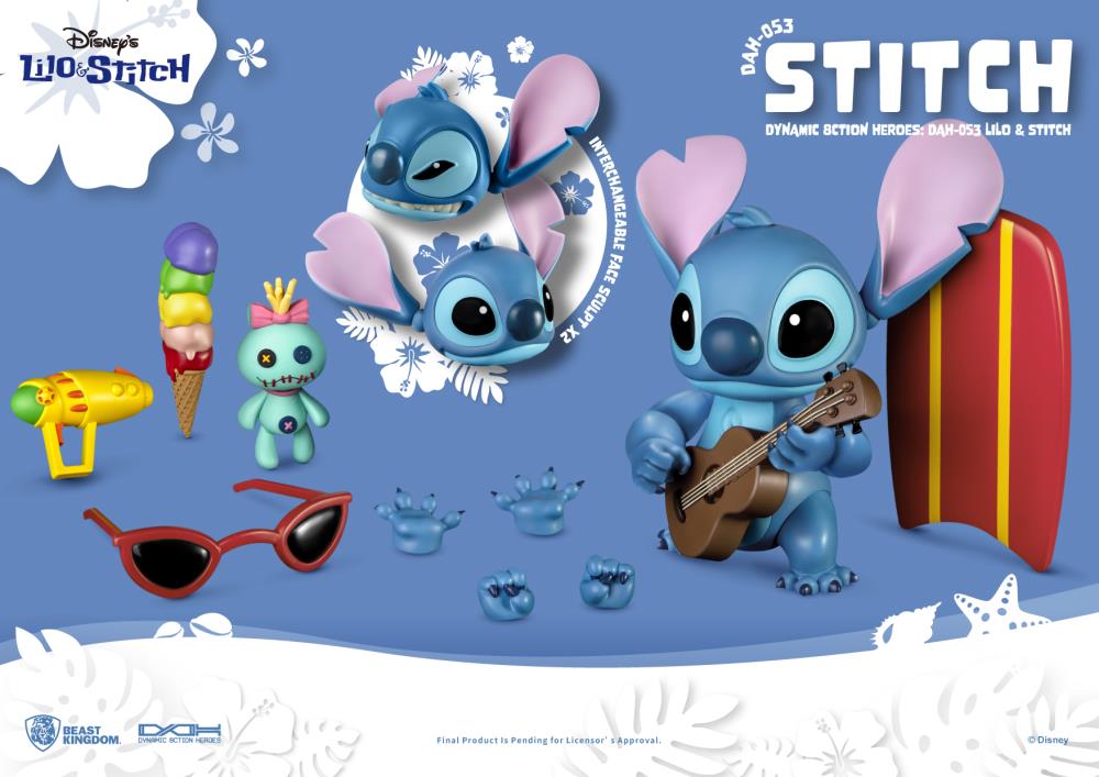 Lilo & Stitch Dynamic 8ction Heroes DAH-053 Stitch Gallery Image 10