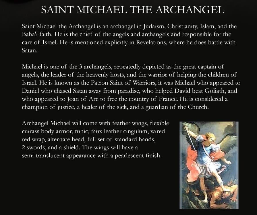 Biblical Adventures Michael The Archangel 1/12 Scale Figure Gallery Image 4