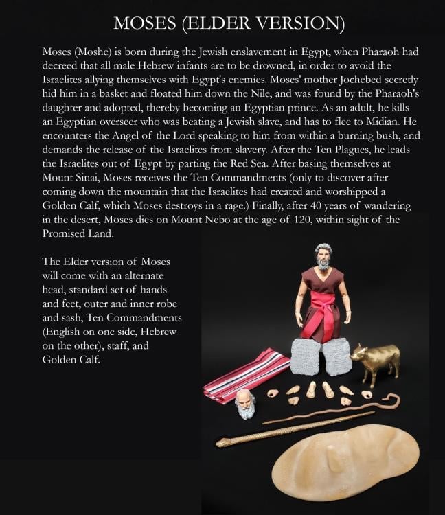 Biblical Adventures Moses (Elder Ver.) 1/12 Scale Figure Gallery Image 5