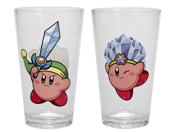 Kirby Abilities Set of 2 Pint Glasses Gallery Image 1