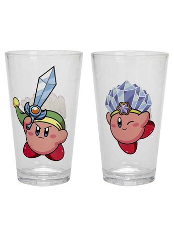 Kirby Abilities Set of 2 Pint Glasses Gallery Image 2