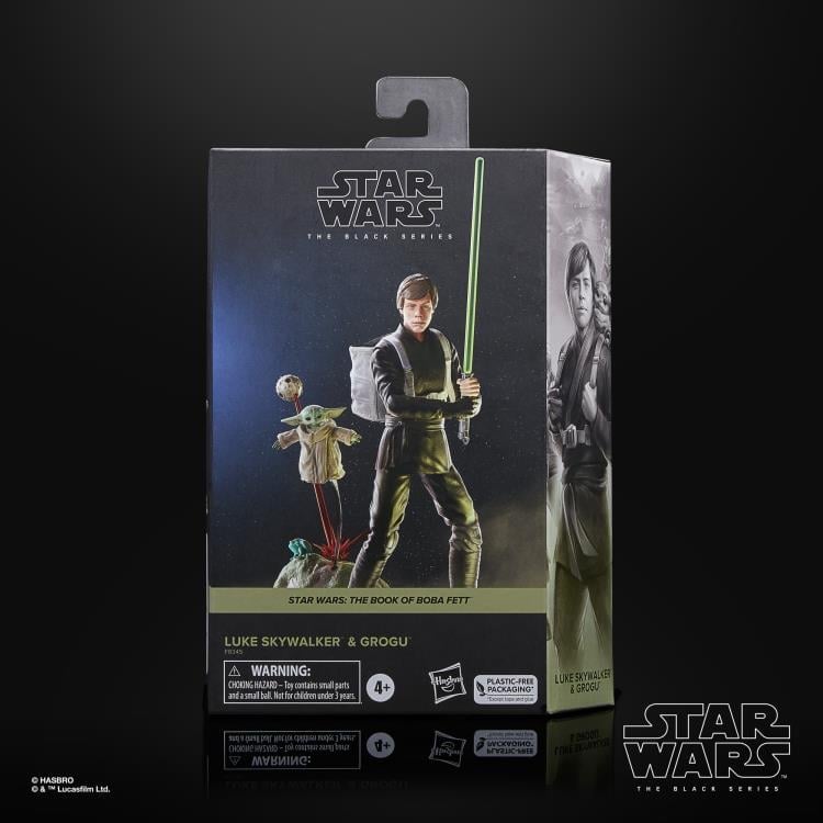 Star Wars: The Black Series 6" Luke Skywalker & Grogu (Book of Boba Fett) Gallery Image 12