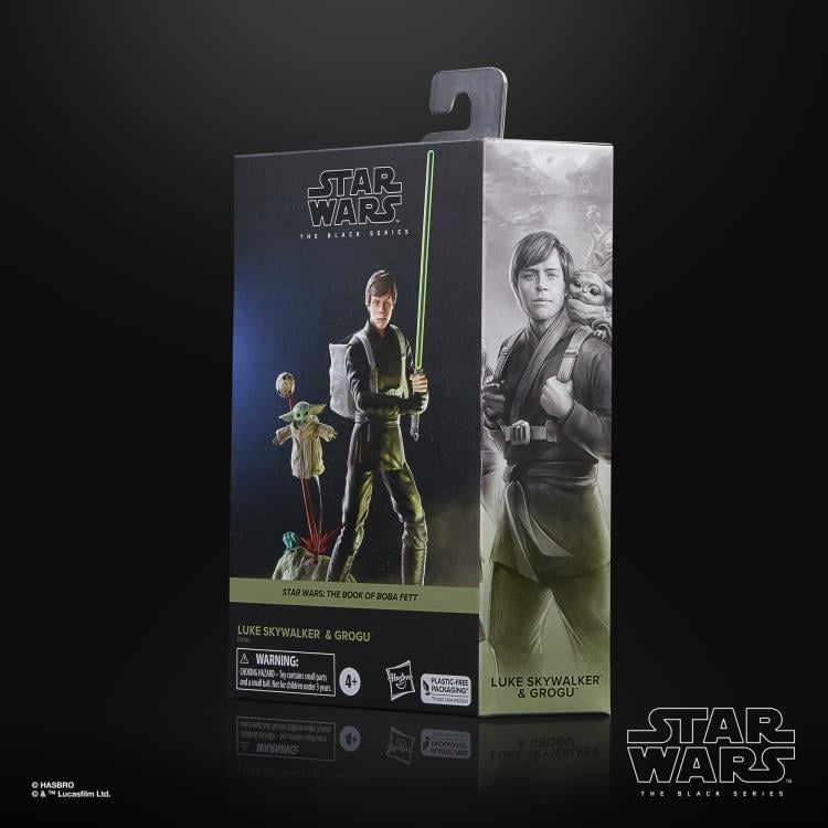 Star Wars: The Black Series 6" Luke Skywalker & Grogu (Book of Boba Fett) Gallery Image 13