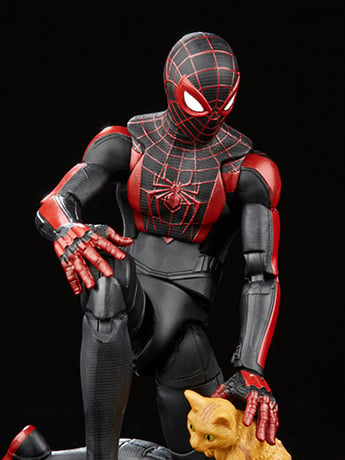 Marvel's Spider-Man 2 Marvel Legends Gamerverse Miles Morales Action Figure Gallery Image 2