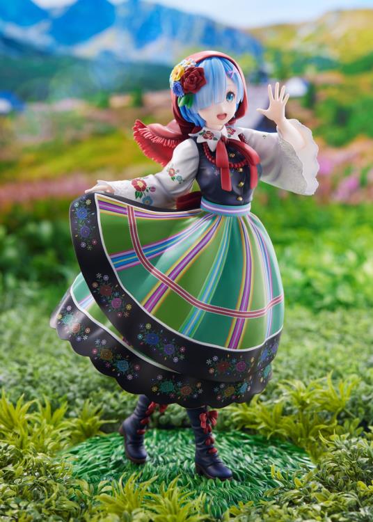Re:Zero Starting Life in Another World F:Nex Rem (Country Dress Ver.) 1/7 Scale Figure Gallery Image 3