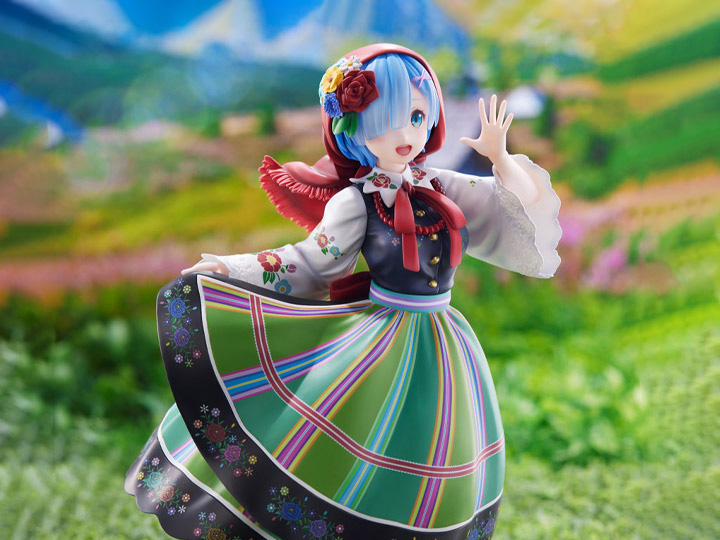 Re:Zero Starting Life in Another World F:Nex Rem (Country Dress Ver.) 1/7 Scale Figure Gallery Image 1