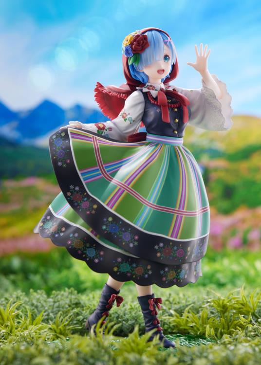 Re:Zero Starting Life in Another World F:Nex Rem (Country Dress Ver.) 1/7 Scale Figure Gallery Image 4