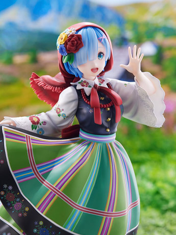 Re:Zero Starting Life in Another World F:Nex Rem (Country Dress Ver.) 1/7 Scale Figure Gallery Image 2