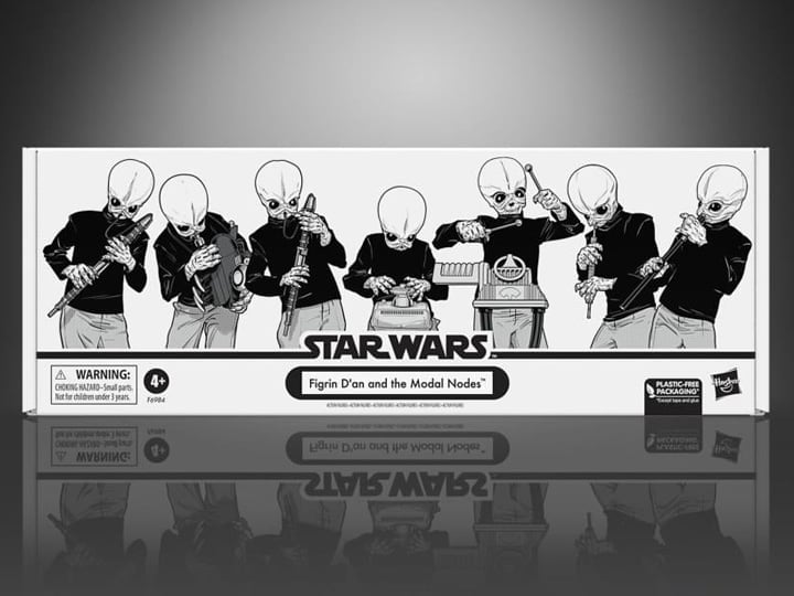 Star Wars: The Vintage Collection Figrin D'an and the Modal Nodes (A New Hope) Exclusive Figure Set Gallery Image 1