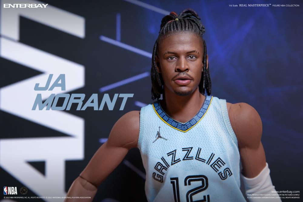 L*S様 ENTERBAY Ja Morant フィギュア　ジャモラント NBA x Enterbay Memphis Grizzlies Ja Morant Real Masterpiece 1/6