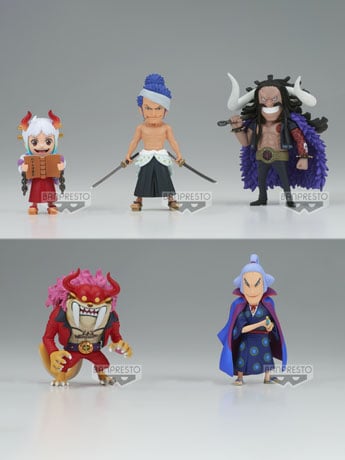 One Piece World Collectable Figure Wano Country Onigashima 9 Set of 5 Figures Gallery Image 2