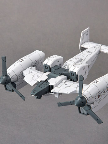 30 Minutes Missions EXA Vehicle (Tilt Rotor Ver.) 1/144 Scale Model Kit Gallery Image 2