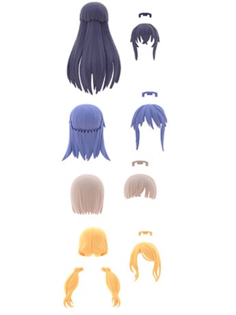 30 Minutes Sisters Option Hair Style Parts Vol.8 Set of 4 Accessory Kits Gallery Image 2
