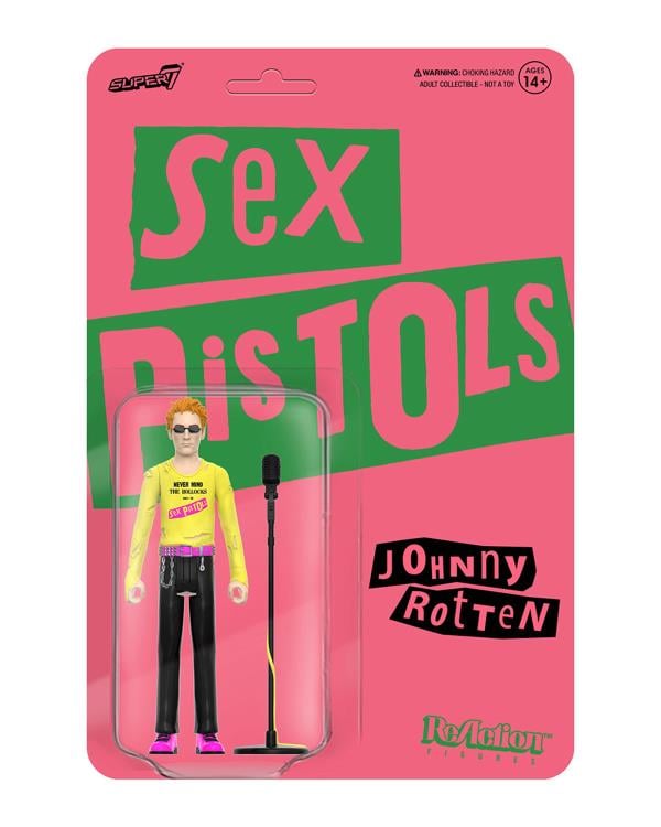 Sex Pistols ReAction Johnny Rotten (Never Mind the Bollocks) Figure