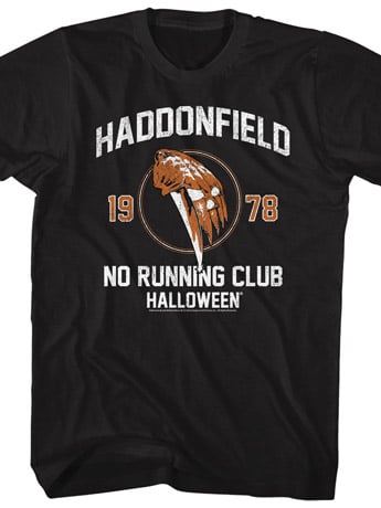 Halloween No Running Club T-Shirt Gallery Image 2