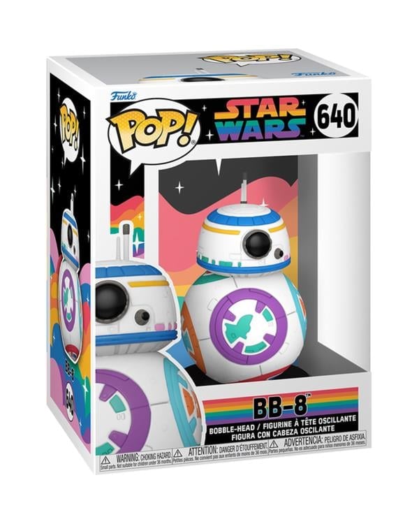 Pop! Star Wars: Pride 2023 - BB-8 Gallery Image 4