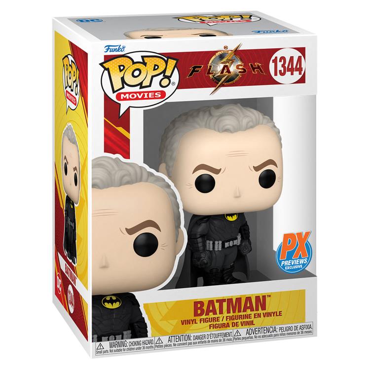 Pop! Movies: The Flash - Batman (Unmasked Michael Keaton) PX Previews Exclusive Gallery Image 4