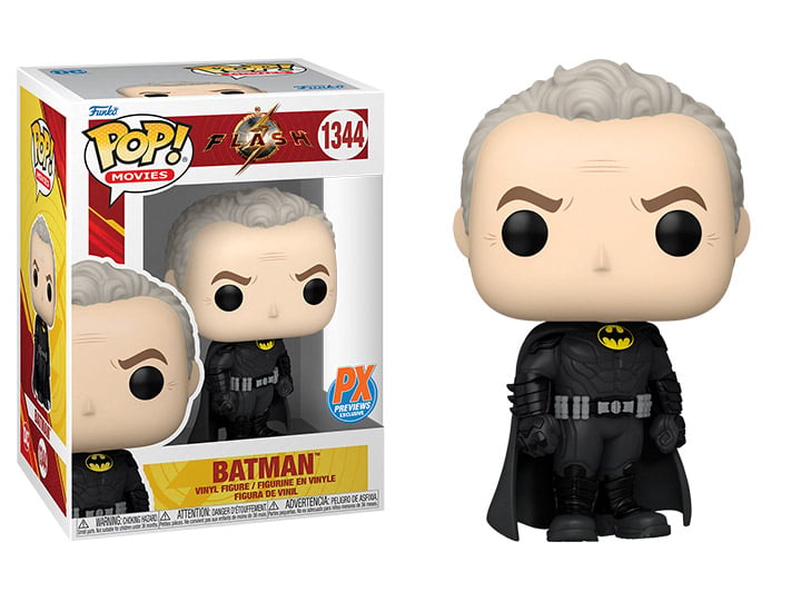 Pop! Movies: The Flash - Batman (Unmasked Michael Keaton) PX Previews Exclusive Gallery Image 1