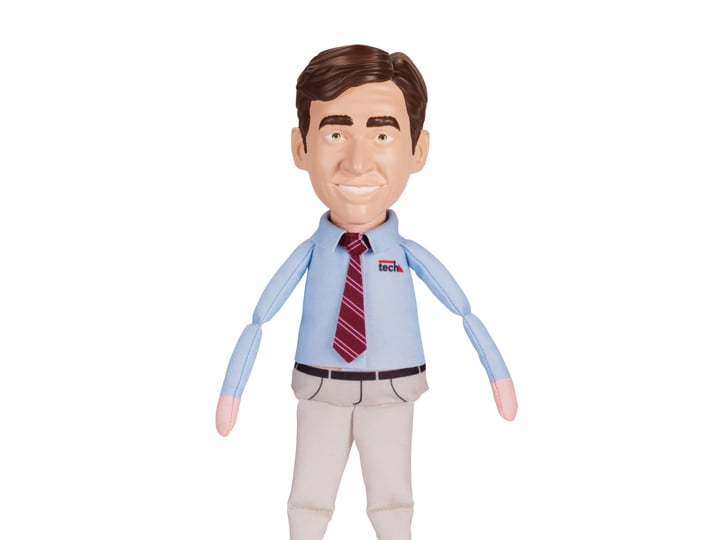The 40-Year-Old Virgin Shelf Talkers Andy Stitzer Figure Gallery Image 1