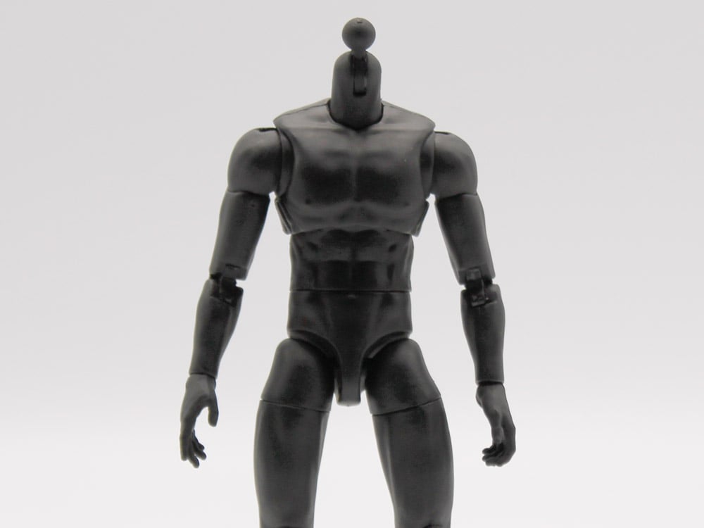 Biblical Adventures 1/12 Scale Blank Body (Black) Gallery Image 1