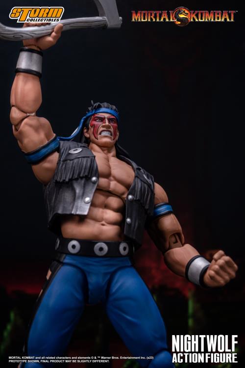 Mortal Kombat Nightwolf 1/12 Scale BBTS Exclusive Action Figure Gallery Image 15