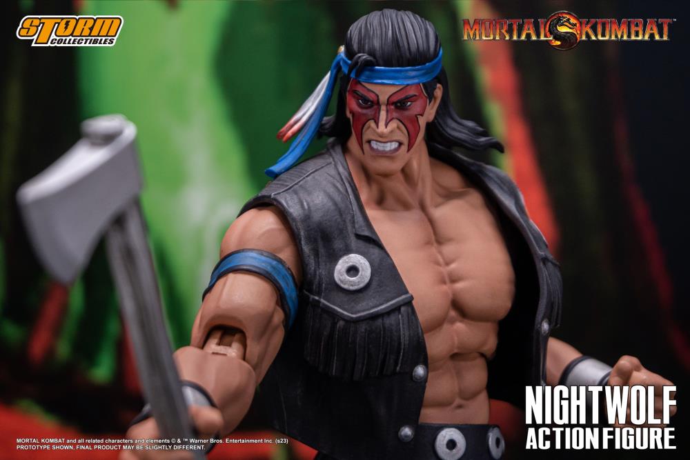 Mortal Kombat Nightwolf 1/12 Scale BBTS Exclusive Action Figure