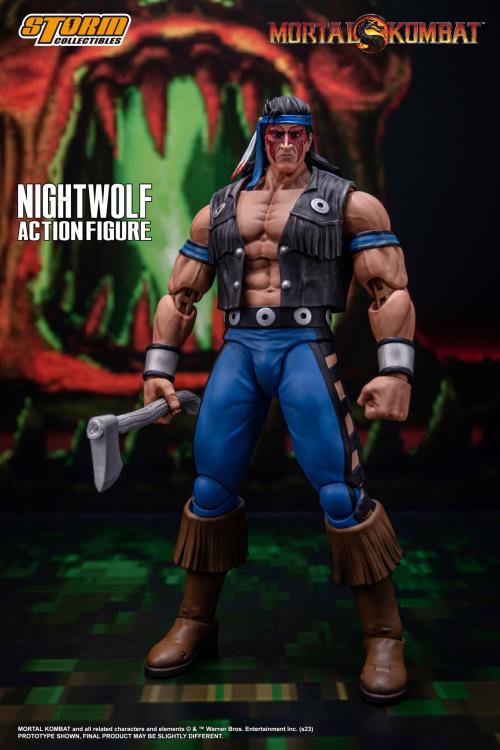 Storm Collectibles モータルコンバット ナイトウルフ Mortal Kombat Nightwolf 1/12 Scale BBTS Exclusive Action Figure